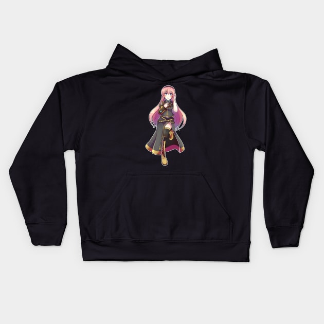 Vocaloid - Luka Megurine Kids Hoodie by Nadi-chan16